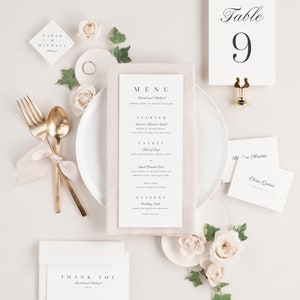 Cartões de agradecimento de casamento Zarah - Notas de agradecimento de casamento - Obrigado de casamento imagem 4