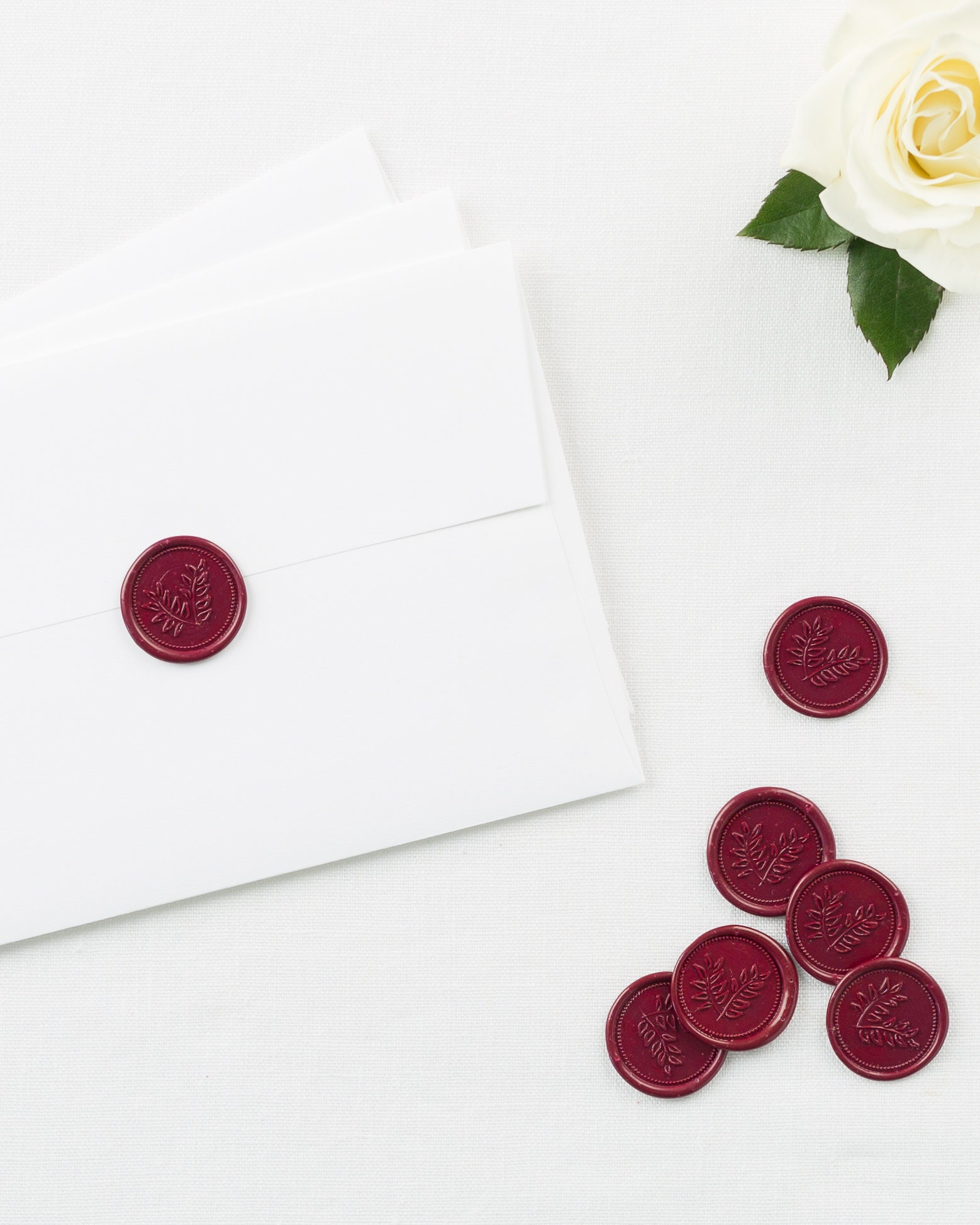 Wax Seal Stamps, White Wax Seal, Initials Wax Seal Stamp Wedding Invitation Wax  Seal, White Wax Seal Stickers, Initials Wax Seal Stamp 