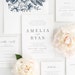 Amelia Wedding Invitations - Sample