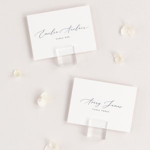 Austin Place Cards Deposit Wedding Place Cards Escort Cards image 3