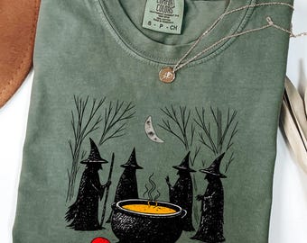 Anti Trump Shirt, Spooky Witch Halloween Trump Sweatshirt, Comfort Colors Protest Shirt, Human Rights Shirt, Social Justice Feminist Tee