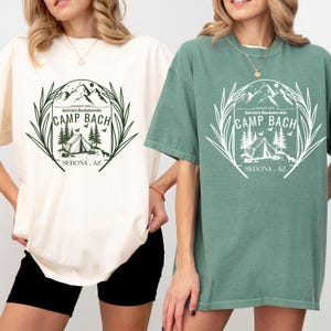 Custom Bachelorette Party Comfort Colors Shirts, Custom Name Location Bachelorette Party Shirts, Camp Bachelorette, Bridesmaid Party Shirt
