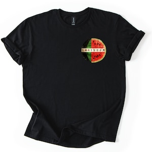 Freedom Watermelon Shirt, Protest for Gaza Tee, Free Palestine Solidarity Shirt, Human Rights Support Shirt-Solidarity Palestine-Save Gaza