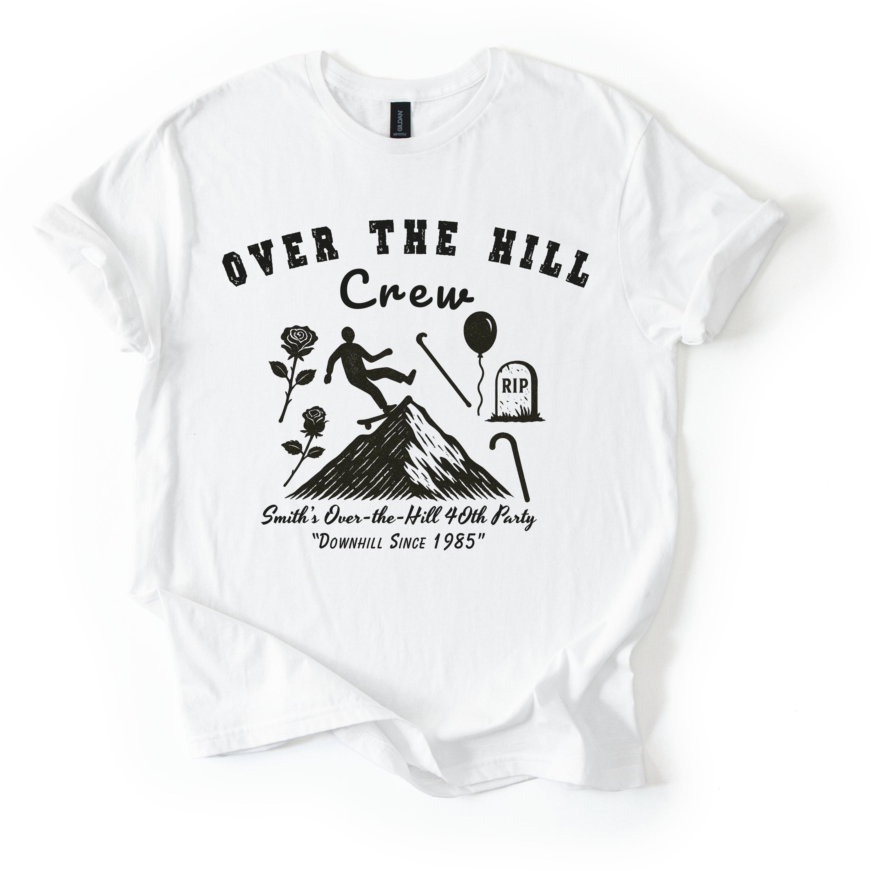 c*︎様 house on the hill tシャツ Vintage Over-the-hill Crew Shirt, Funny Custom 40th 50th 60th