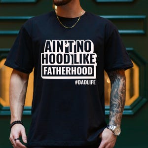 Não há capuz como a camisa da paternidade, camisa engraçada do pai, camisa do novo pai, camisa do dia dos pais, presente para o pai, presente para ele, camisa engraçada para o pai