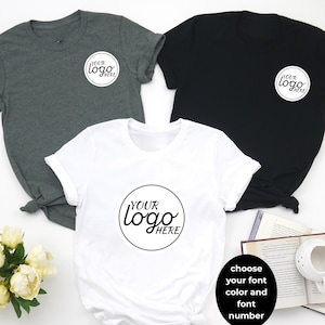 Custom Logo Shirts, Personalized Logo Shirt, Custom Design Shirt, Custom Text Shirt,Your Business Logo or Brand Logo T Shirt,Team Logo Shirt