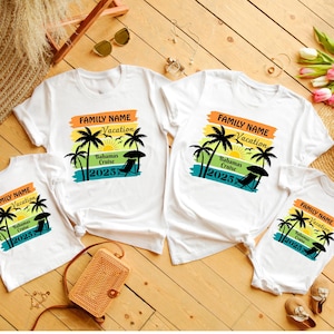 family vacation shirts beach, Custom Family Vacation Shirt, Family Beach Trip Shirt, Family travel Matching Shirts, Customized Summer family