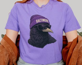 ダメージ加工のボルチモア フットボールTシャツ | ヴィンテージ