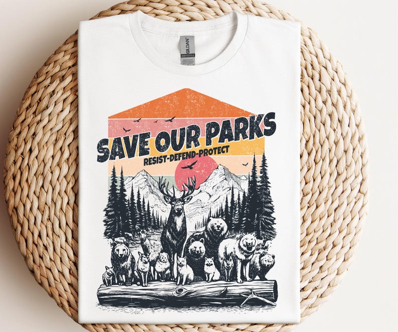 Save Our Parks Shirt,Protect National Parks Shirt,Granola Girl Protect Our Parks Shirt,Respect the Local Wildlife T shirt, Nature Lover Gift