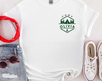 Custom Camping Tshirt, Customized Camp Walden Shirt, Parent Trap Shirt, Bachelorette Camp Party, Bachelorette Theme, Nature Lover Gifts