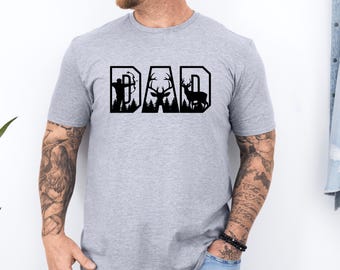 Hunting Dad Shirt, Fathers Day Shirt, Dad Shirt, Hunting T-Shirt, Deer Hunting Dad Tees, Fathers Day Gift, Funny Dad Shirt, Hunter Lover Tee