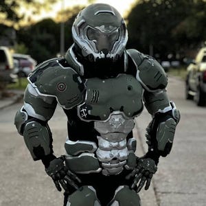 Wearable Doom Slayer Armor Set – Suit for Convention or Display – Handcrafted by LoneStarCosplayer