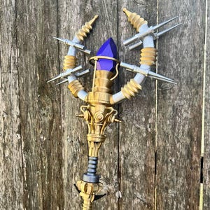 Staff of Lightning - Black Ops 6 - Call of Duty Zombies Custom Cosplay Prop – Handmade Replica for Convention or Display – Durable