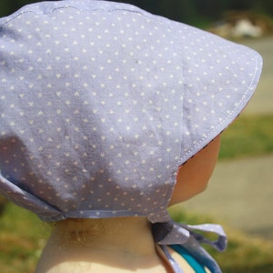 Short Brimmed Baby Bonnet Sewing Pattern // Boy Sun Bonnet // Reversible Baby Bonnet // Baby Sun Bonnet // Sewing Pattern // Baby Hat image 4