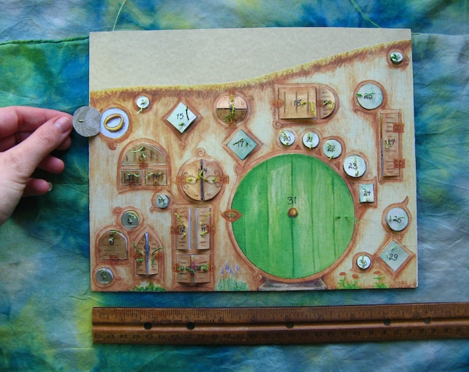 HOBBIT ADVENT CALENDAR 31 Days of Middle Earth Elves Etsy
