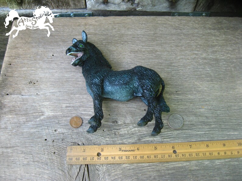 Kelpie Donkey Custom Breyer Horse 6.25 Inch Tall Customized Etsy