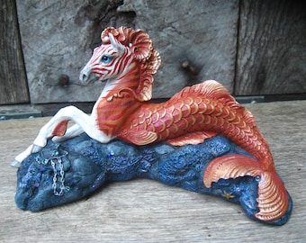 Vintage Windstone Baby Dragon Figurine: Pena '94 Mineral Stone - Etsy
