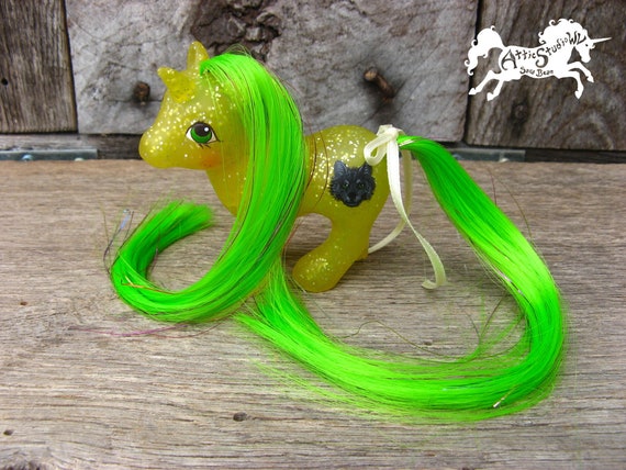 Fenrir Custom My Little Pony 3 Inch Tall Cm Customized G1 Mlp Etsy