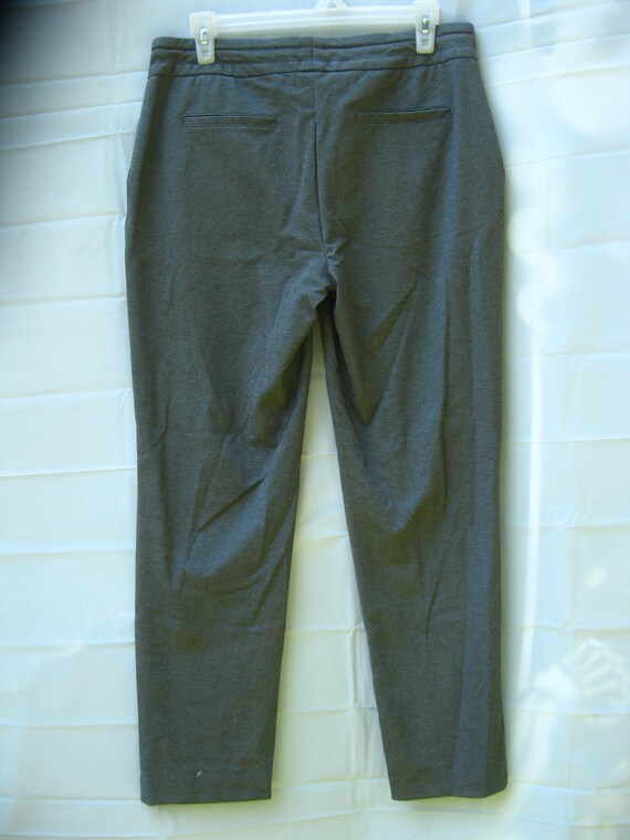 MEDIUM Gray Work Pants with Comfy Drawstring Wais… - image 2