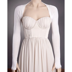 CLASSIC Wedding BOLERO in WHITE Any Lenght and Style,White wedding bolero,Lace wedding bolero,Long Sleeve Wedding Bolero,Fingerless Bolero