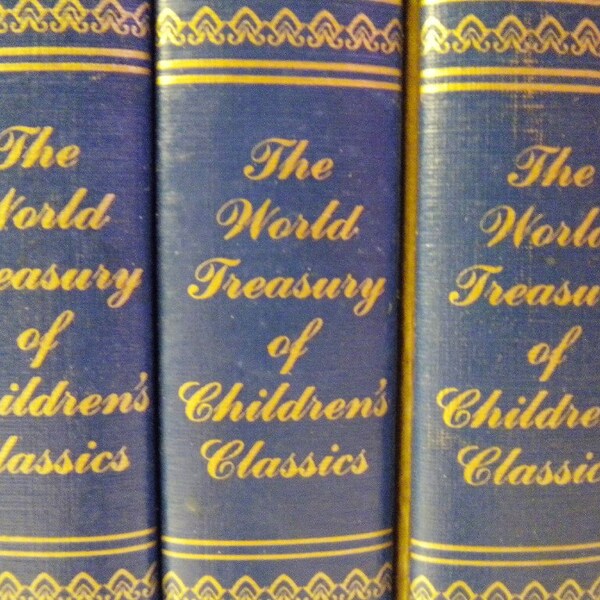 Vintage Books World Treasury of Childrens Classics 16 Volume Set