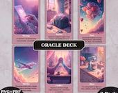 Lenormand Oracle Tarot Deck, Printable Tarot Deck, Unique Printable Cards,Digital Download, PNG & PDF