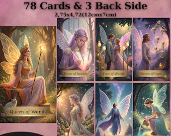 Digital tarot deck, Tarot Cards, Printable Tarot Deck, Digital Cards Deck