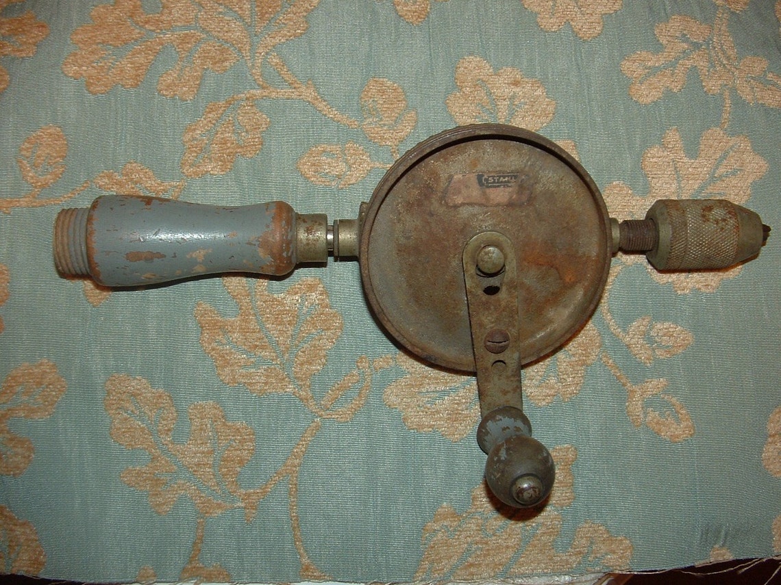 Brace and Bit Hand Drill by Stanley Tools Etsy