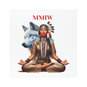 Spiritual MMIW Car Magnets, Indigenous Art Decoration, Heartfelt Support for Missing Native Women, Unique Gift for Car Enthusiasts,