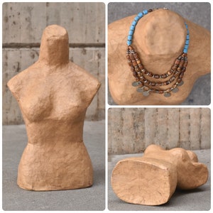 MANNEQUIN Women's Torso for Necklace, Scarf & Clothing Display Best Selling image 4