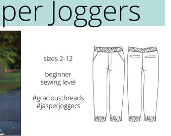 Jasper Joggers pdf sewing pattern