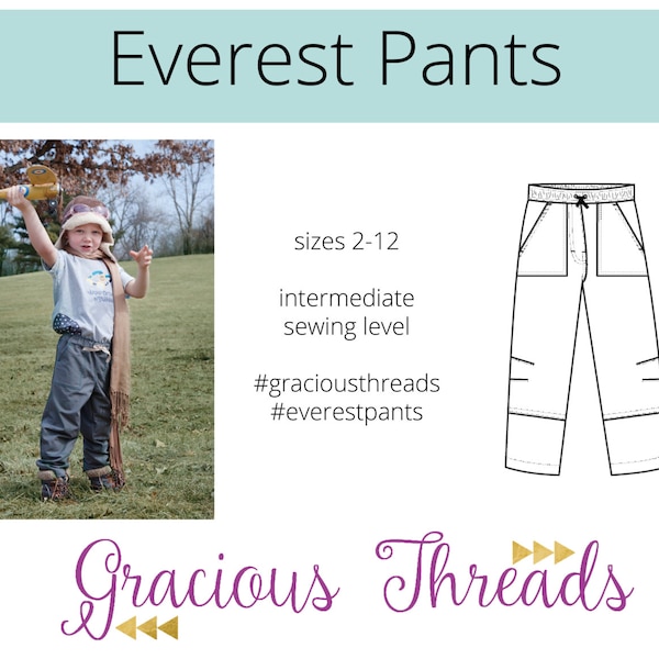 Everest Pants pdf sewing pattern