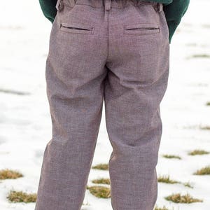 Dax Trousers pdf sewing pattern 2t-12 image 9