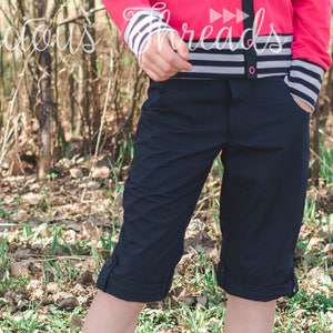 Dax Trousers pdf sewing pattern 2t-12 image 4