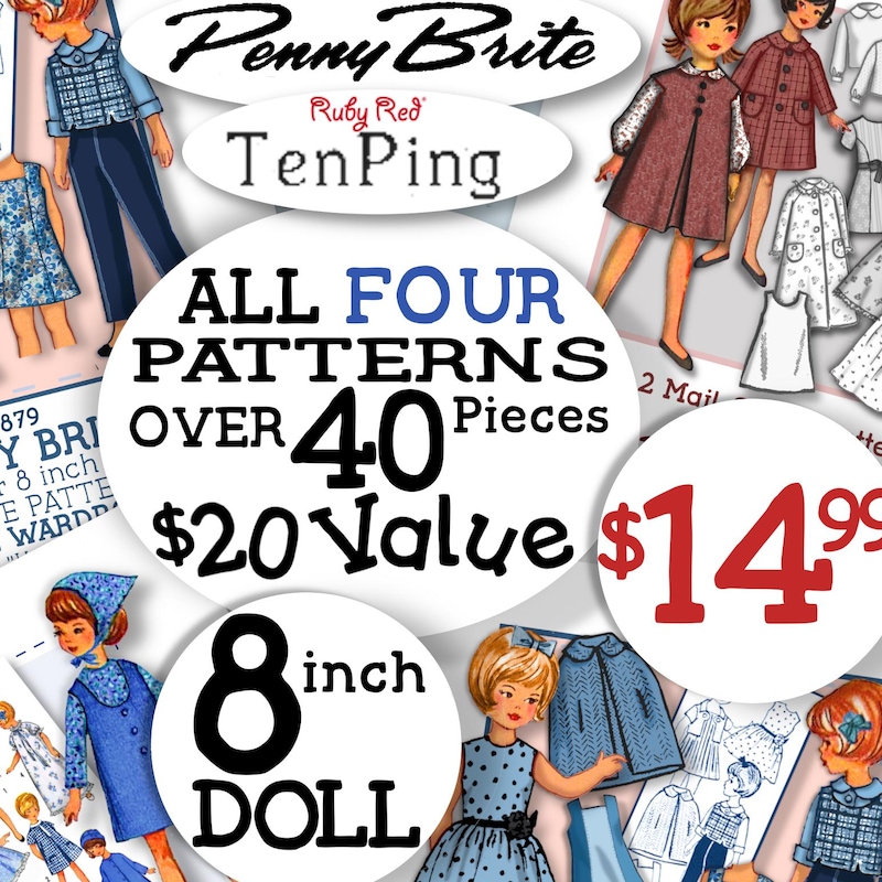 Ten Doll Etsy