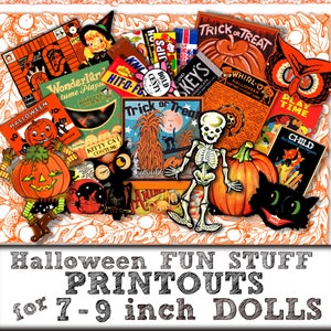 HALLOWEEN Puppe Fun Stuff 7 bis 9 Zoll Puppen BJD LOL Tweens Kugelgelenk Puppen Betsy McCall Ginny Pdf