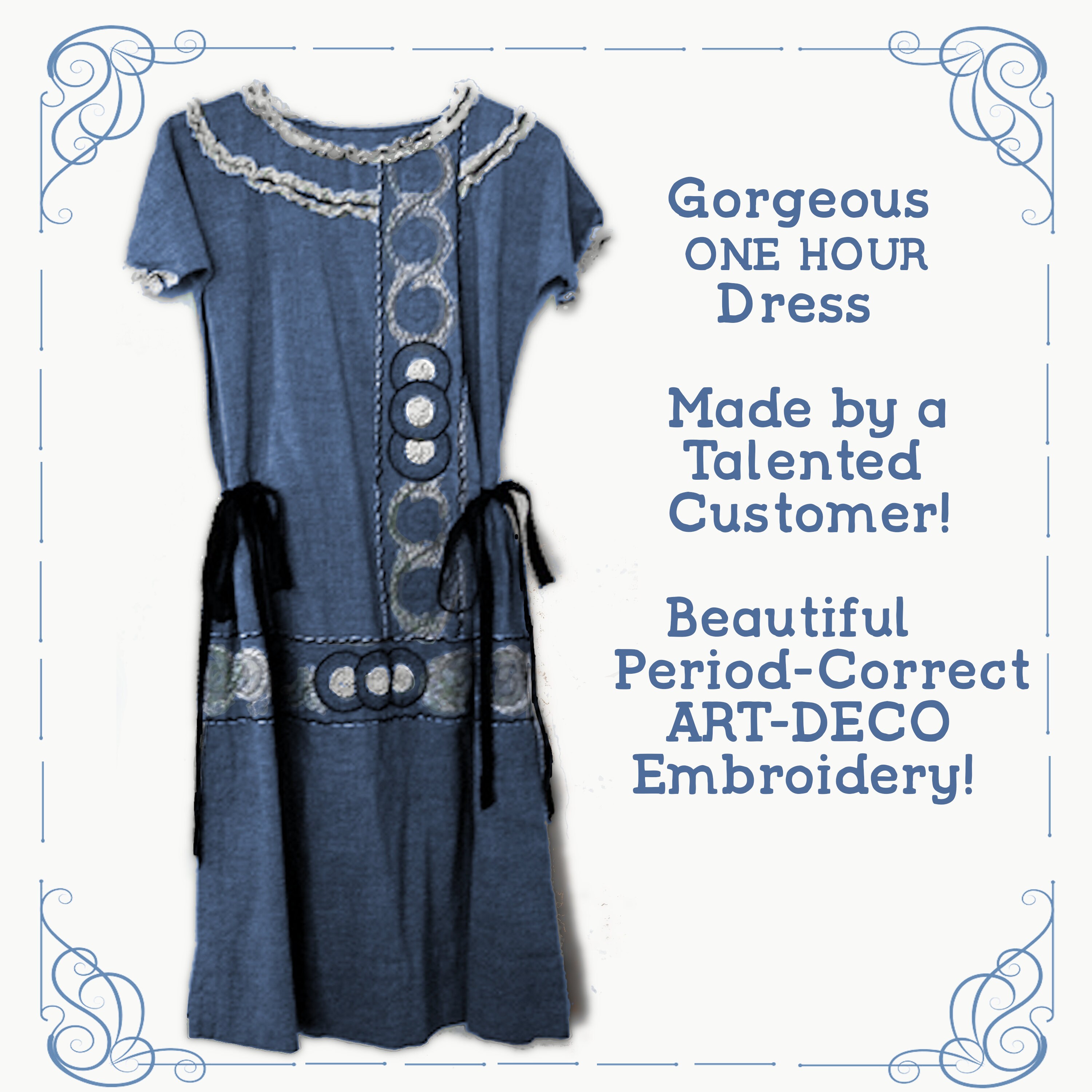 1920's 1 HOUR Dress -make Your Own Frock Patterns Like Downton Abbey- Sew Vintage FLAPPER E-booklet Pdf A - Etsy 1920's 1 HOUR Dress -make Your Own Frock Patterns Like Downton Abbey- Sew Vintage FLAPPER E-booklet Pdf A - Etsy