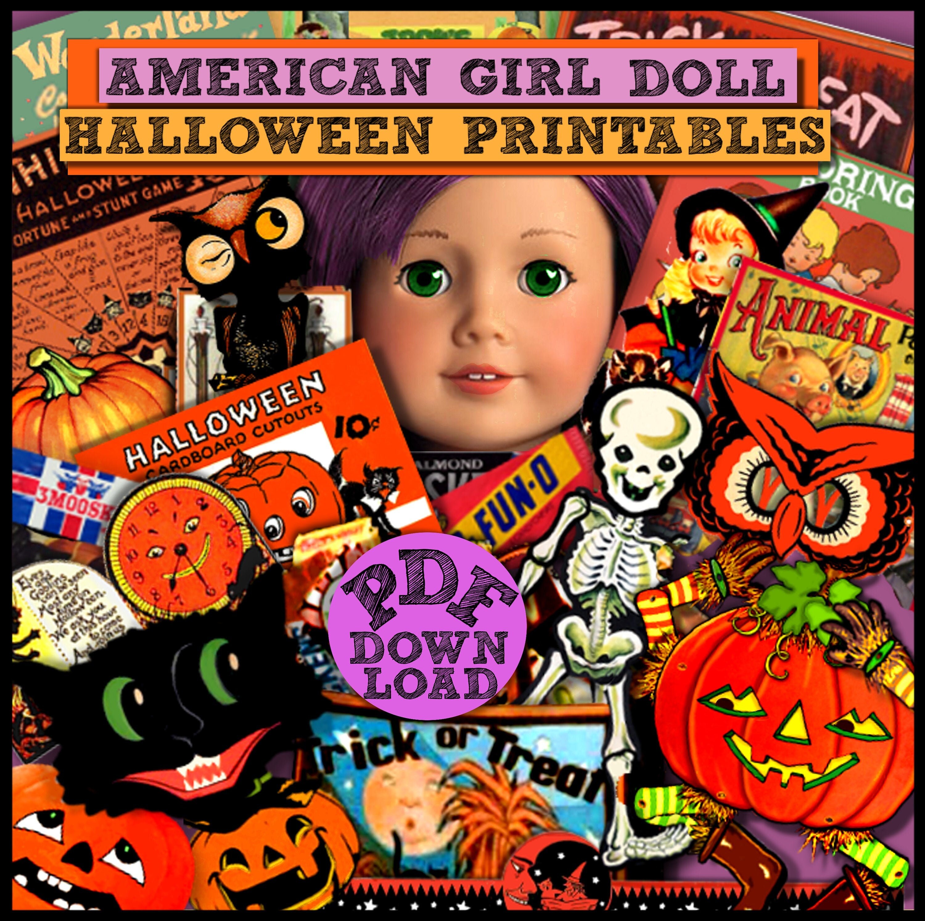 AG HALLOWEEN Printouts - NEW 2019 Images added - Fun Stuff 18 inch Do…