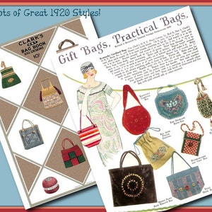 MAKE 100 Flapper Bags and Purses 1920s Vintage e-Booklet PDF image 2