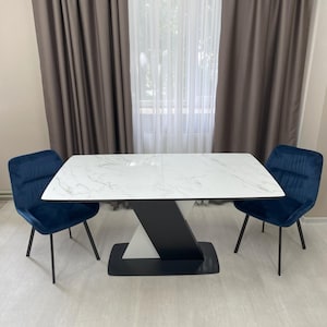 Rectangular Folding Dining Table - Scratch-Resistant HPL Top