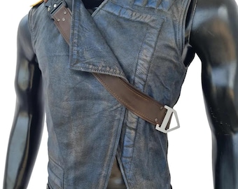cal kestis suit vest inspired by jedi survivor: vest with belt and pad