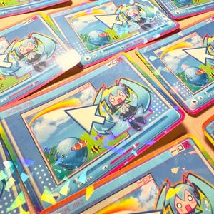 Hatsune Miku frutiger aero sticker