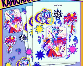 Mesmerizer Hatsune Miku & Kasane Teto Sticker Sheet | Vocaloid, Utauloid, Anime
