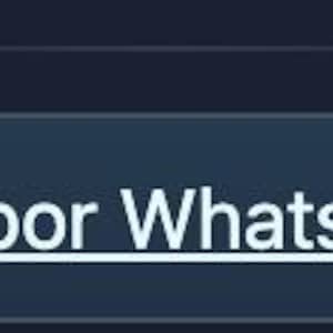 May include: A dark blue button with rounded corners and the white text "Enviar por WhatsApp". The text is underlined. The background is a gradient of dark blue.