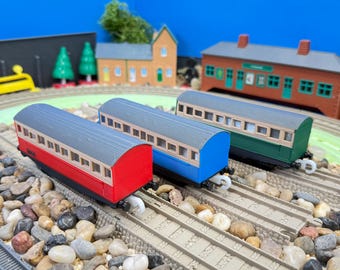 TrackMaster XL Express Passenger Coach Train Custom Made Thomas & Tomy Tracks
