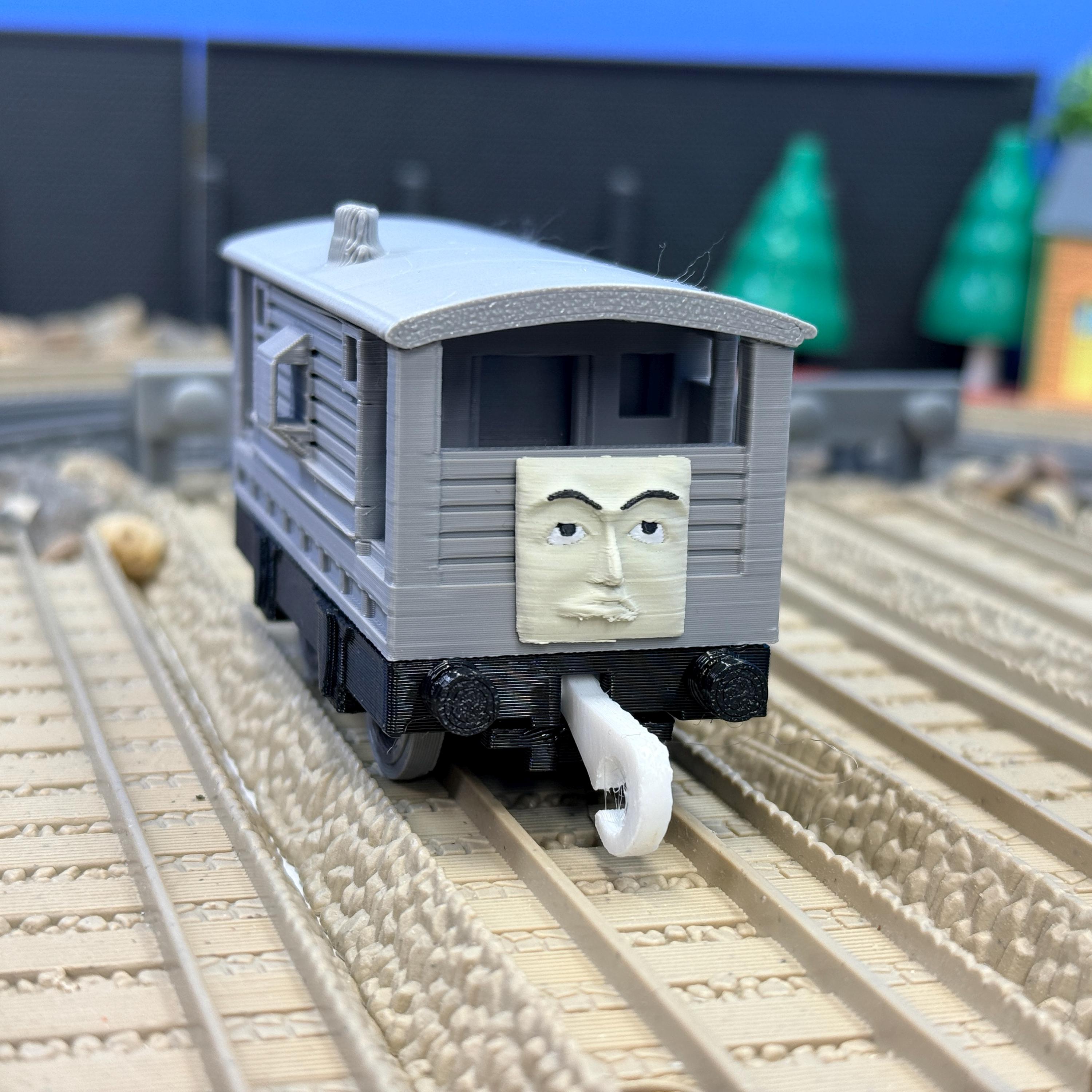 Trackmaster Unity Van Trackmaster Brake Van Train With 3D Face Custom Made Thomas & Tomy ...