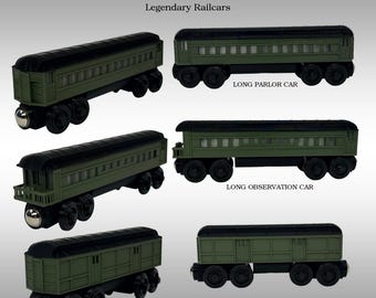 Wooden Railway  Pullman Train Collection Custom Made for  Thomas Train & Others