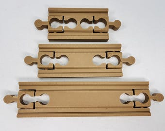 Wooden Railroad  Train Track Adapter Fits Thomas, Brio, IKEA and Others
