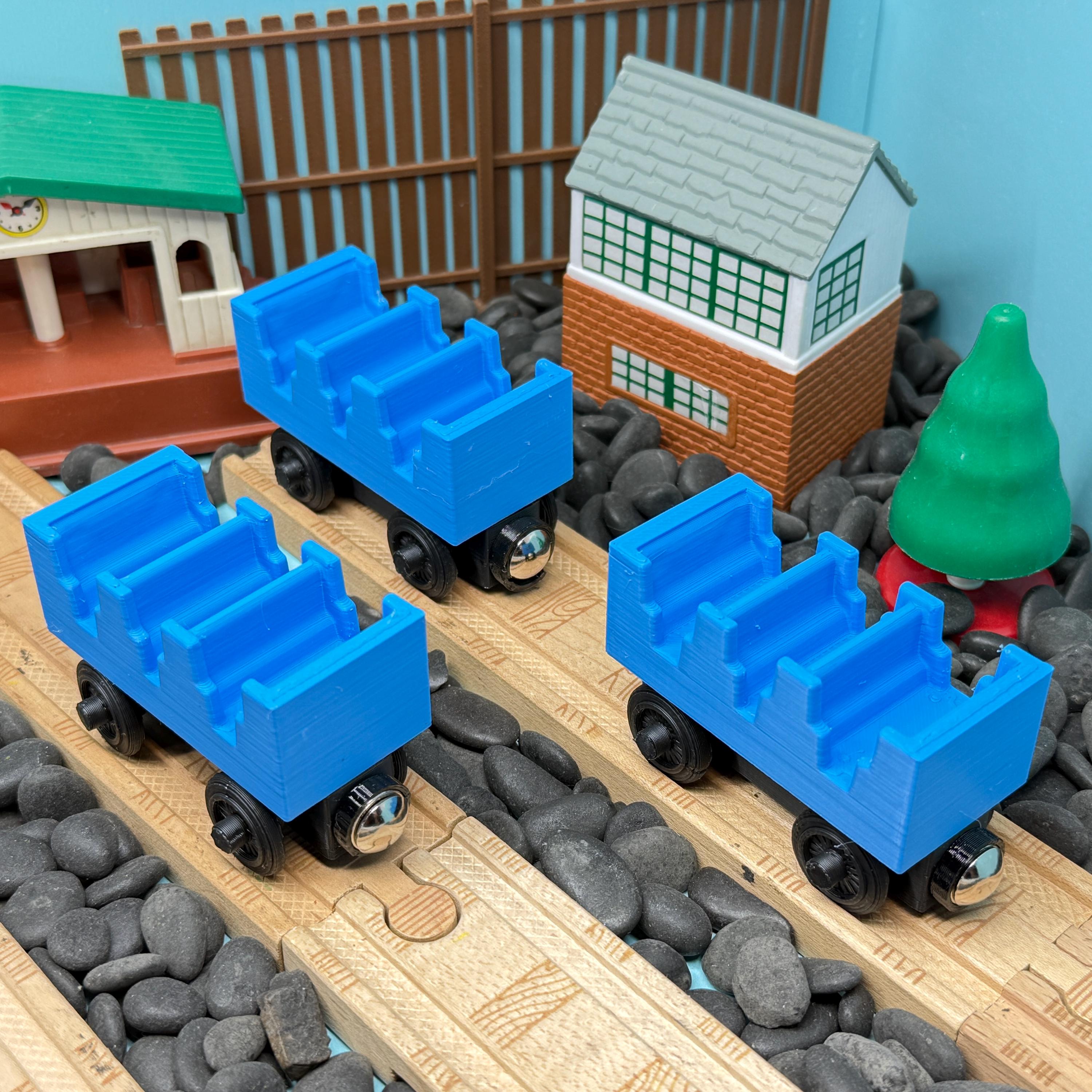 トーマス木製鉄道オープンコーチADA、ジェーン&メイベル列車 トーマス木製鉄道オープンコーチADA、ジェーン&メイベル列車