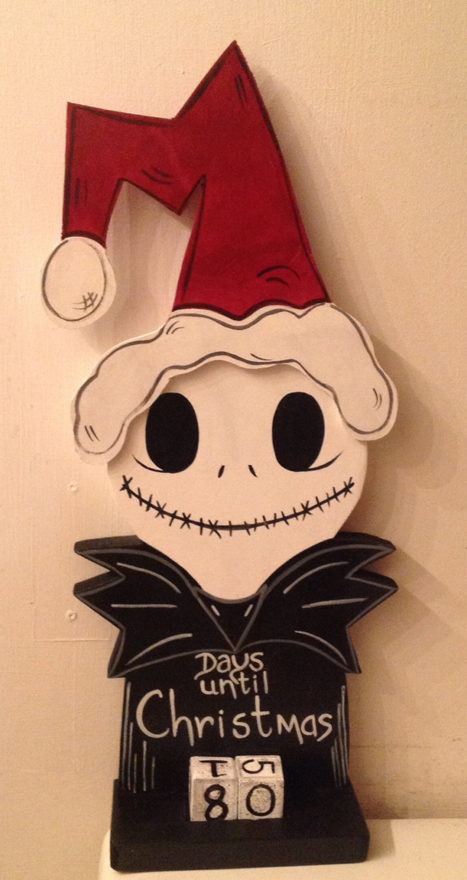 Nightmare Before Christmas Jack Skellington Calendar Etsy